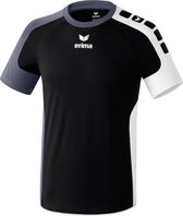 Erima Valencia Shirt Zwart-Silex-Wit Maat XL