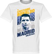 Ronaldo Real Madrid Portrait T-Shirt - Kinderen - 104