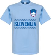 Slovenië Team T-Shirt - Licht Blauw - XS