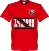 Trinidad & Tobago Team T-Shirt - Rood - XL