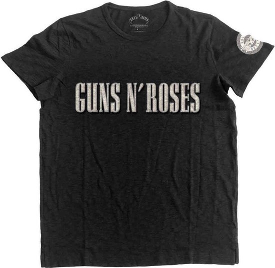 Guns N' Roses Pink Bullet T-shirt zwart XL 100% katoen Band merch, Bands Guns N' Roses Pink Bullet T-shirt zwart XL 100% katoen Band merch, Bands