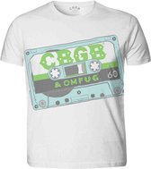 CBGB Heren Tshirt -XL- Tape Wit