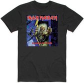 Iron Maiden Dames Tshirt -XL- No Prayer For The Dying Zwart