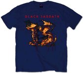 Black Sabbath Heren Tshirt -S- 13 New Album Blauw