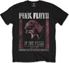 Pink Floyd - In The Flesh Heren T-shirt - M - Zwart