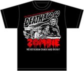 Rob Zombie Heren Tshirt -L- Zombie Crash Zwart