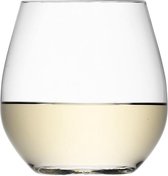 L.S.A. Wine Wijnglazen Wit - 370 ml - Set van 4 Stuks