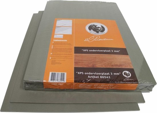 Ondervloer XPS-plaat 6 mm (9,76 m2) | bol.com