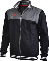 Brabo Tech Jacket  Trainingsjas - Maat 152  - Unisex - zwart