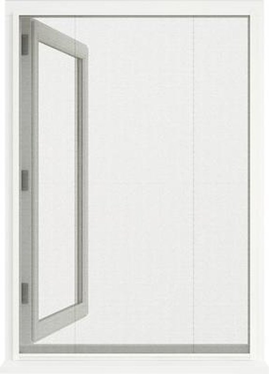 HAMSTRA Plisséhor Ultra voor ramen wit (RAL 9010) 83x155 cm