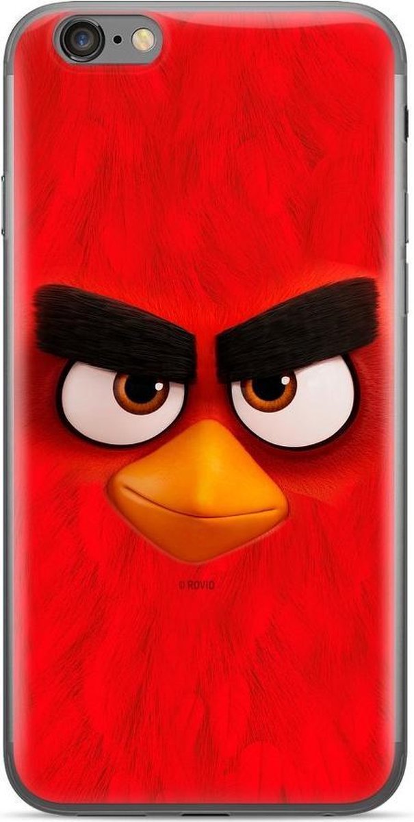 back cover Geschikt voor Samsung Galaxy A70 Angry Birds 005 - rood