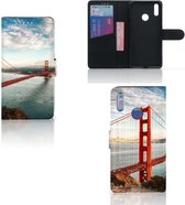Huawei Y7 (2019) Flip Cover Golden Gate Bridge
