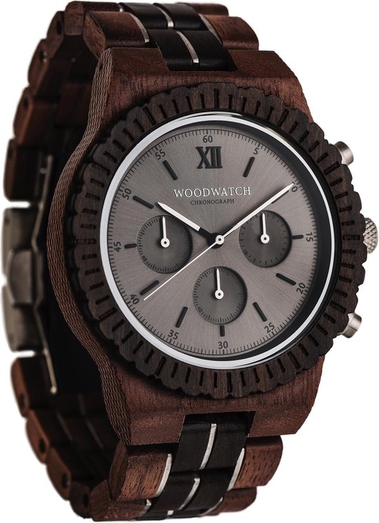 De officiële WoodWatch | Atlas | Houten horloge heren | bol.com