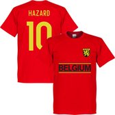 BelgiÃ« Hazard 10 Team T-Shirt - Rood - Kinderen - 12 Years