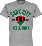 Cork City Established T-Shirt - Grijs - XXXL
