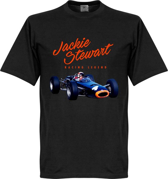 Foto: Jackie stewart monaco t shirt zwart s