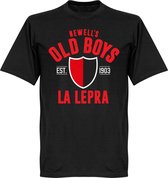 Newells Old Boys Established T-Shirt - Zwart - 5XL