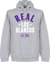 Real Madrid Established Hooded Sweater - Grijs - L