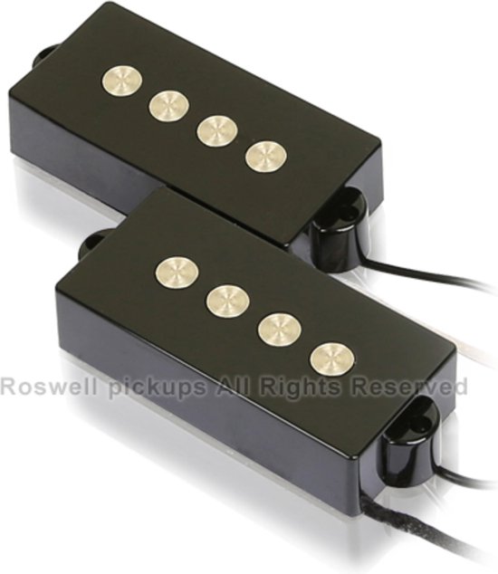Roswell Pickups QPA Split Coil Alnico V Bass pickup