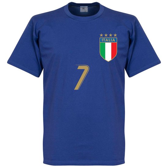 T-shirt Alessandro Del Piero Turin Italia - Coton, Toutes Tailles, Neuf !