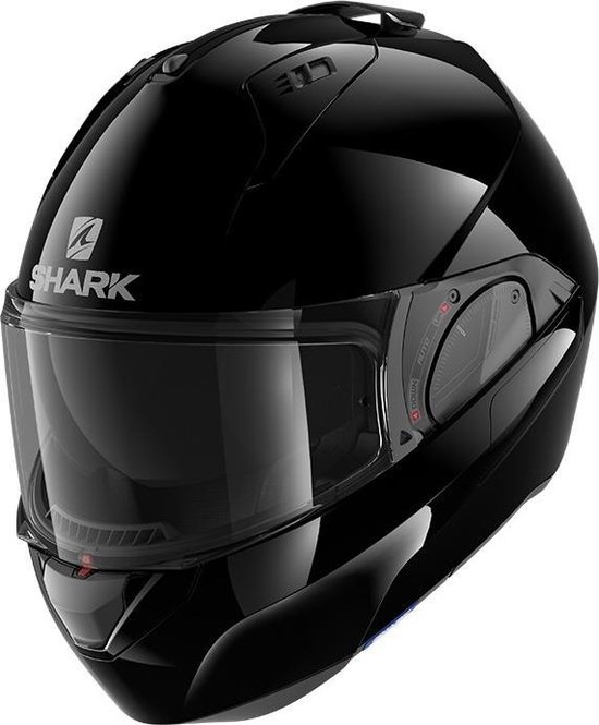 SHARK EVO ES BLANK Motorhelm Systeemhelm Zwart - Maat L | bol.com