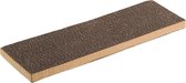 krabplank 12,5 x 2 x 38 cm sisal bruin