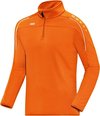 Jako Ziptop Classico Fluo Oranje Maat 128