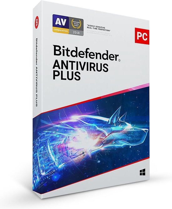 Bitdefender Antivirus Plus 2020 - 1 jaar/1 apparaat