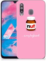 Geschikt voor Samsung Galaxy M30 Siliconen Case Nut Boyfriend
