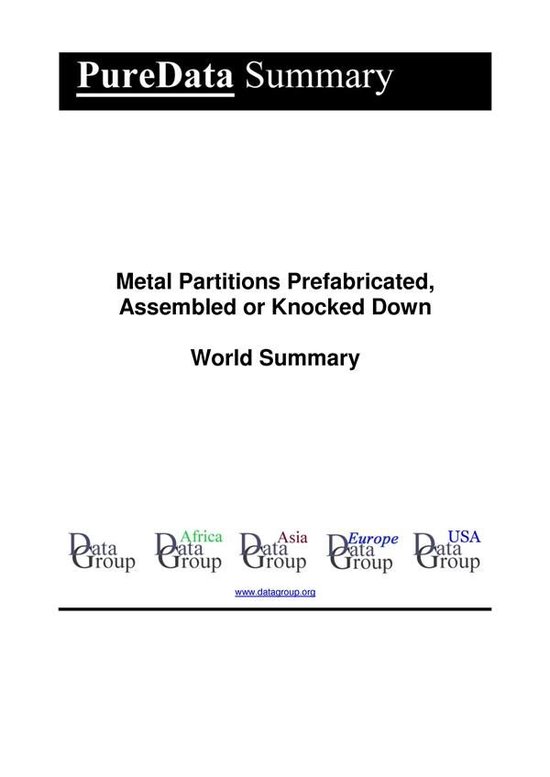 PureData World Summary 4694 - Metal Partitions Prefabricated ... - cover