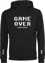 Dames Game Over Hoody zwart