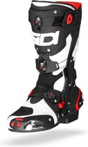 Sidi Rex White Black Motorcycle Boots 45