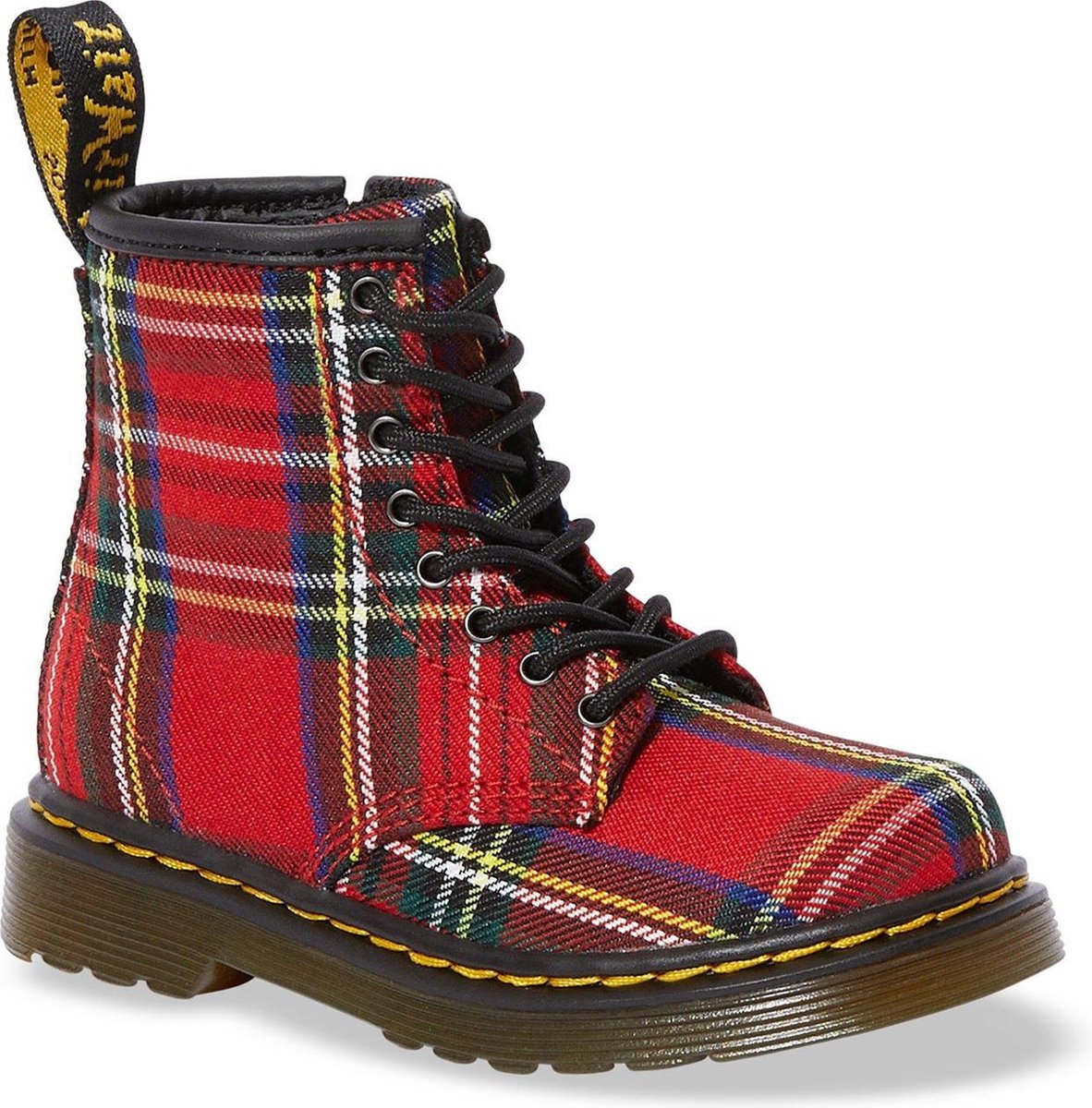 Dr. Martens 1460 Tartan J Red Stewart Meisjes Laars - Rood - Maat 24 |  bol.com