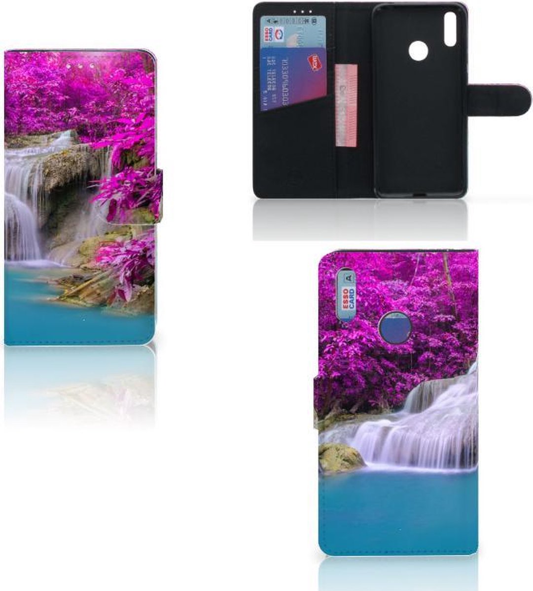 Huawei Y7 (2019) Flip Cover Waterval