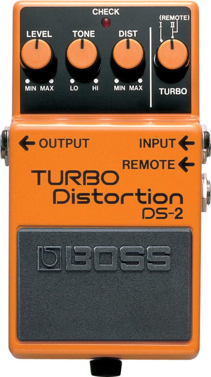 Boss DS-2 Turbo Distortion distortion pedaal