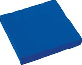 Amscan 51220-105 servet Blauw 20 stuk(s)