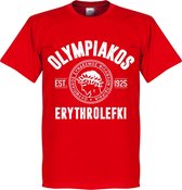 Olympiakos Established T-Shirt - Rood - XXXXL