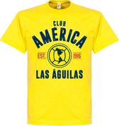 Club America Established T-Shirt - Geel - M