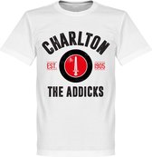 Charlton Athletic Established T-Shirt - Wit - 5XL