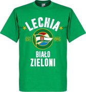 Lechia Gdansk Established T-Shirt - Groen - XL