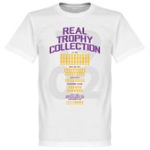 Real Madrid Trophy Collection T-Shirt - Wit - XXXL