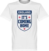 It's Coming Home England T-Shirt - Wit - XXL