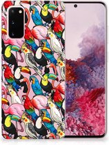 Geschikt voor Samsung Galaxy S20 TPU Hoesje Birds