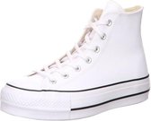 Converse Chuck Taylor All Star Lift Hi Hoge sneakers - Leren Sneaker - Dames - Wit - Maat 41