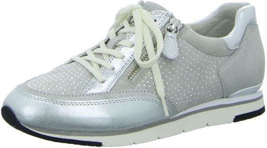Gabor - 84322 - Lage sneakers - Dames - Maat 39 - Zilver;Zilveren - 13... |  bol.com