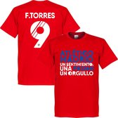 Atletico Madrid Motto Torres T-Shirt - XXL