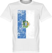 San Marino Flag T-Shirt - XXXL