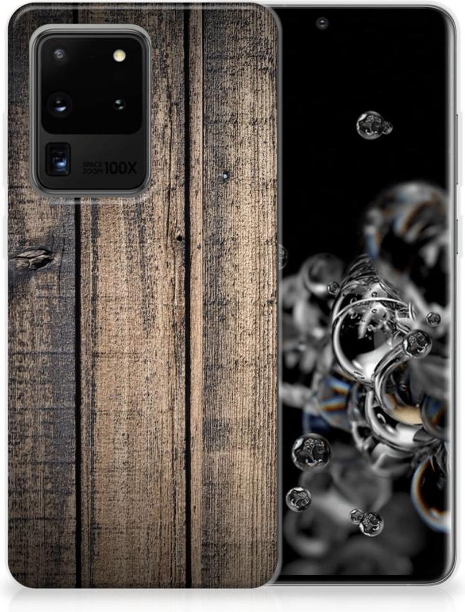 Samsung Galaxy S20 Ultra Bumper Hoesje Steigerhout