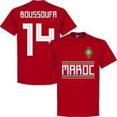 Marokko Boussoufa 14 Team T-Shirt - XL