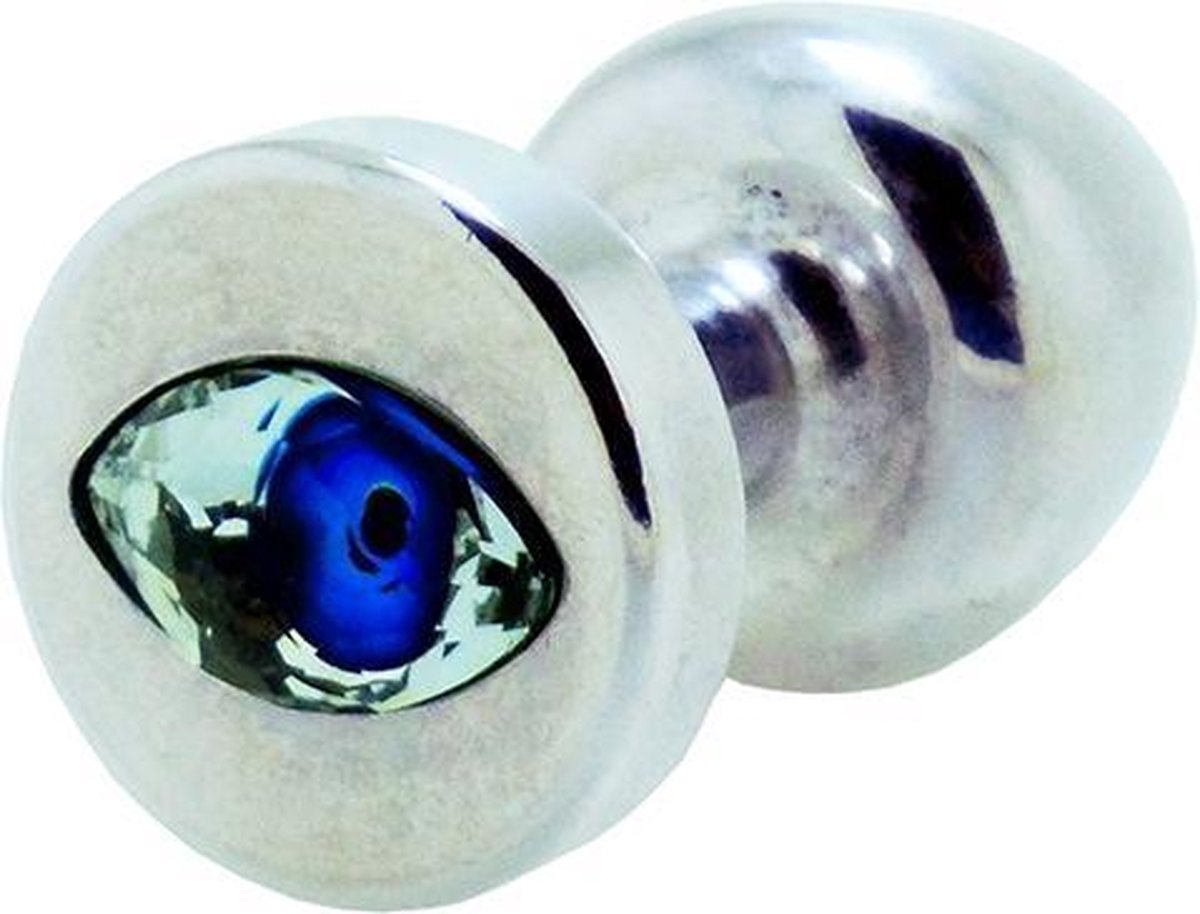 Goedkoopste Diogol - Anni R Butt Plug Oog Zilver Crystal Zilver 25 mm